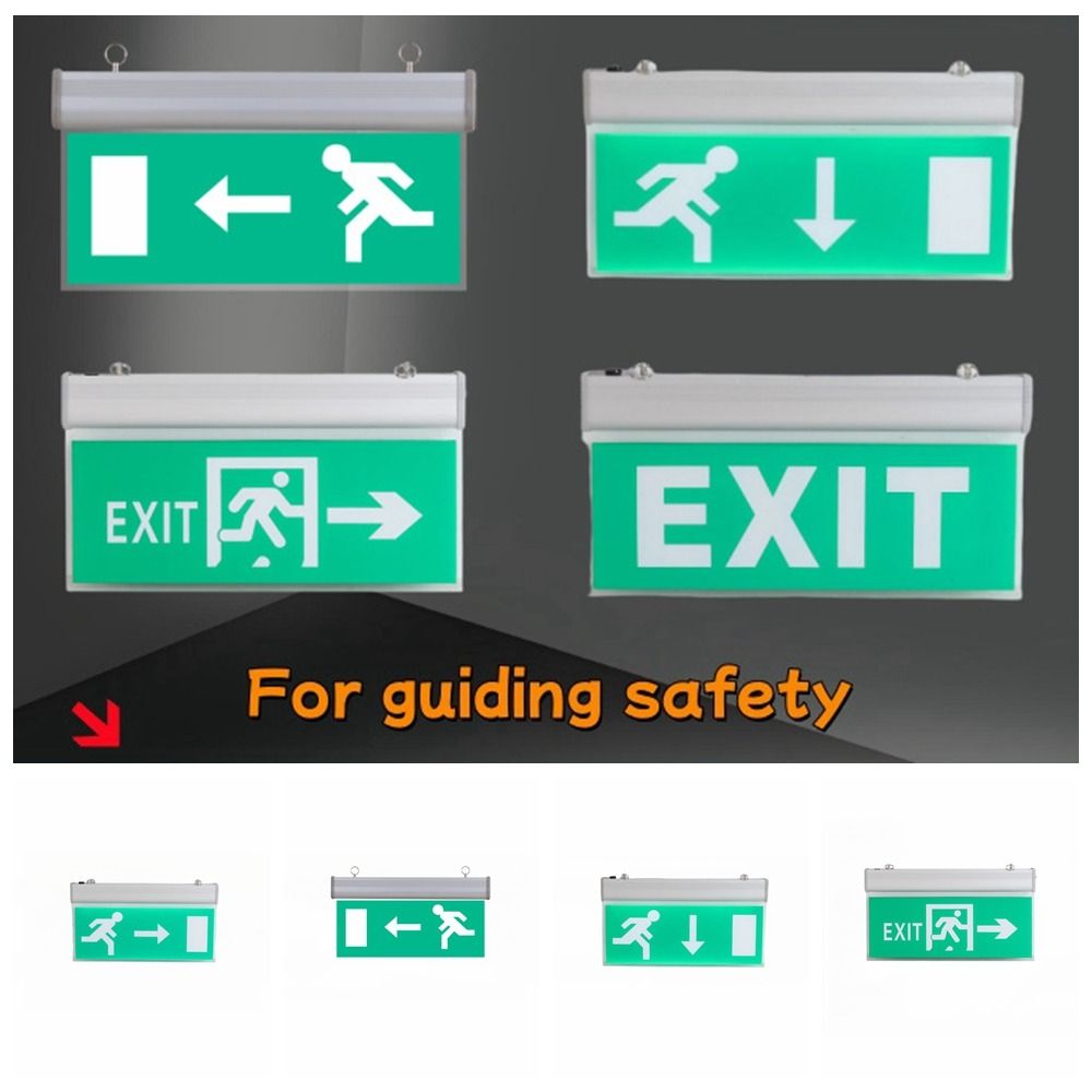 Commercial LED Emergency Sign  - đánh giá và giá Emergency Exit Sign