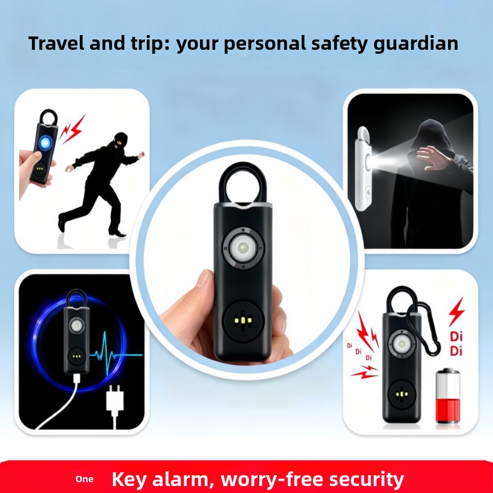 130 High DB Safe Sound Persona - đánh giá và giá Personal Alarm Keychain