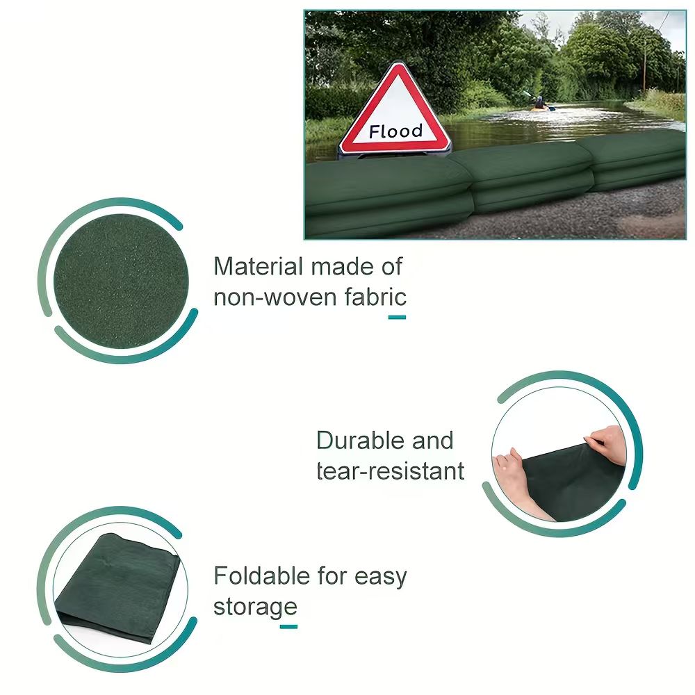 Water Activated Sandbags Flood - đánh giá và giá Flood Barrier Bag