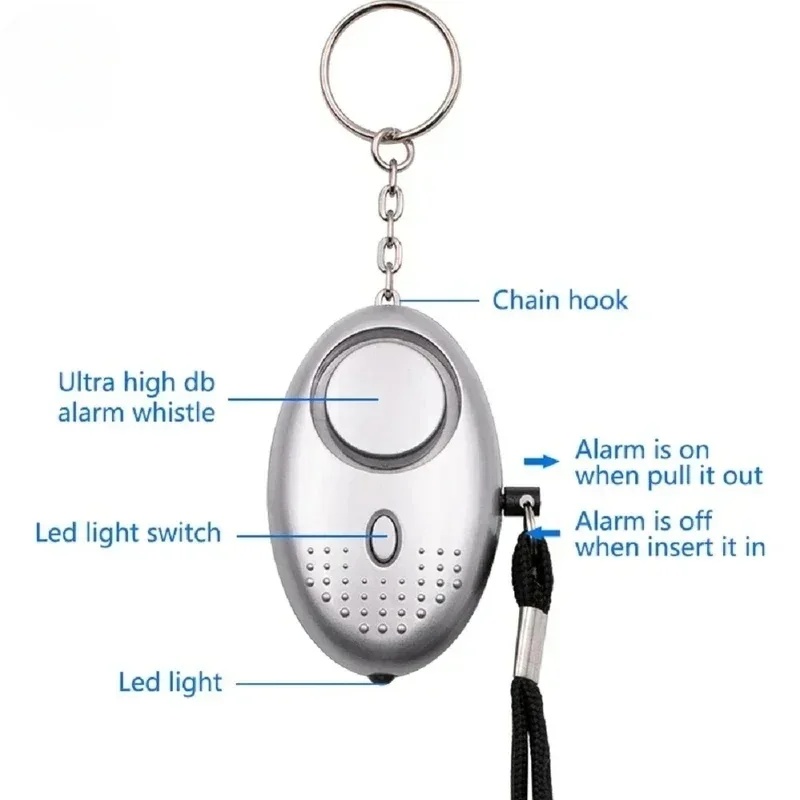 1/2Pcs Self Defense Alarm Anti - đánh giá và giá Personal Alarm Keychain