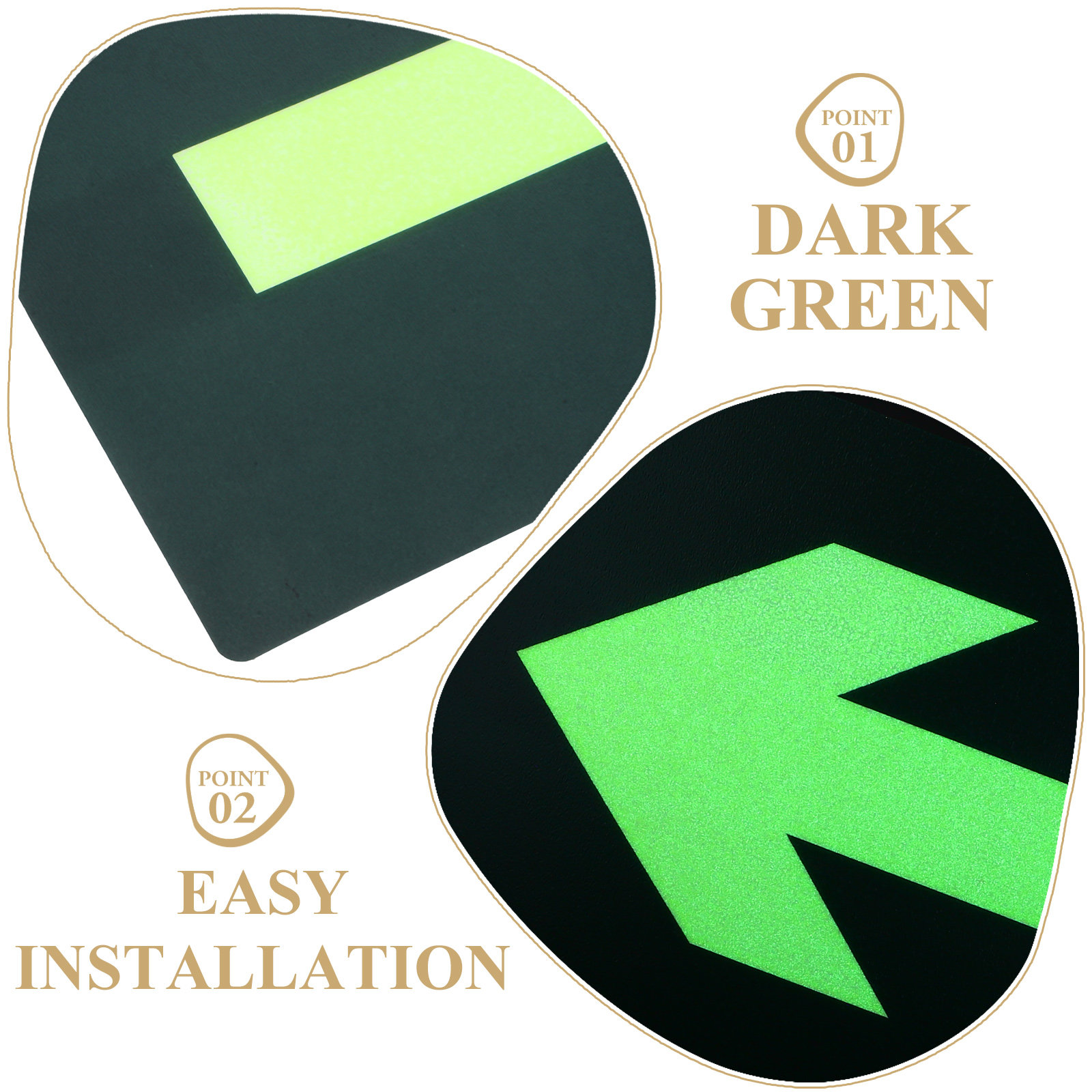 8Pcs Luminescent Waterproof Ex - đánh giá và giá Emergency Exit Sign