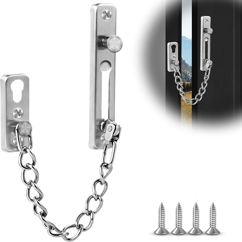 Stainless Steel Door Chain Loc - đánh giá và giá Security Chain Door