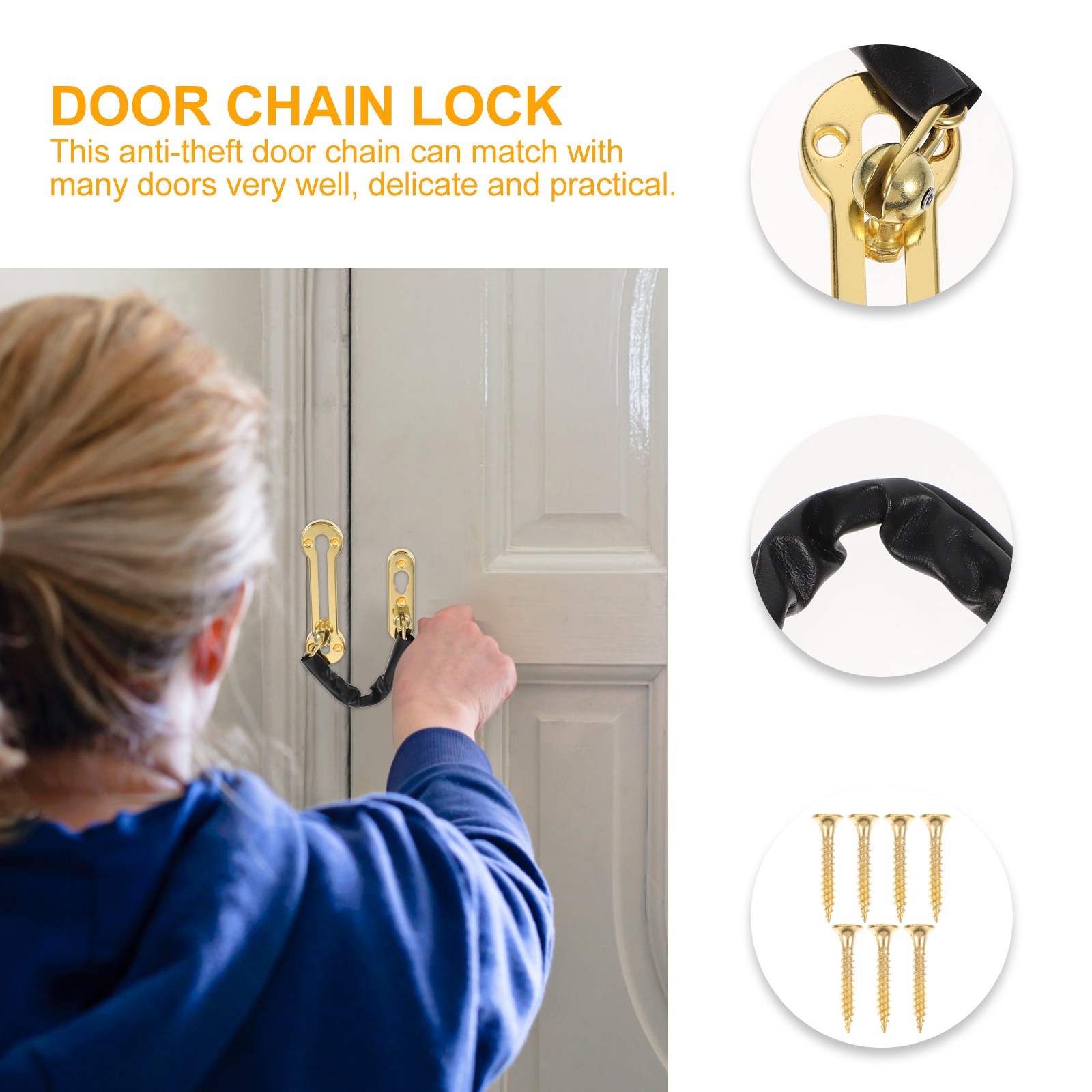 Stainless Steel Door Chain Loc - đánh giá và giá Security Chain Door